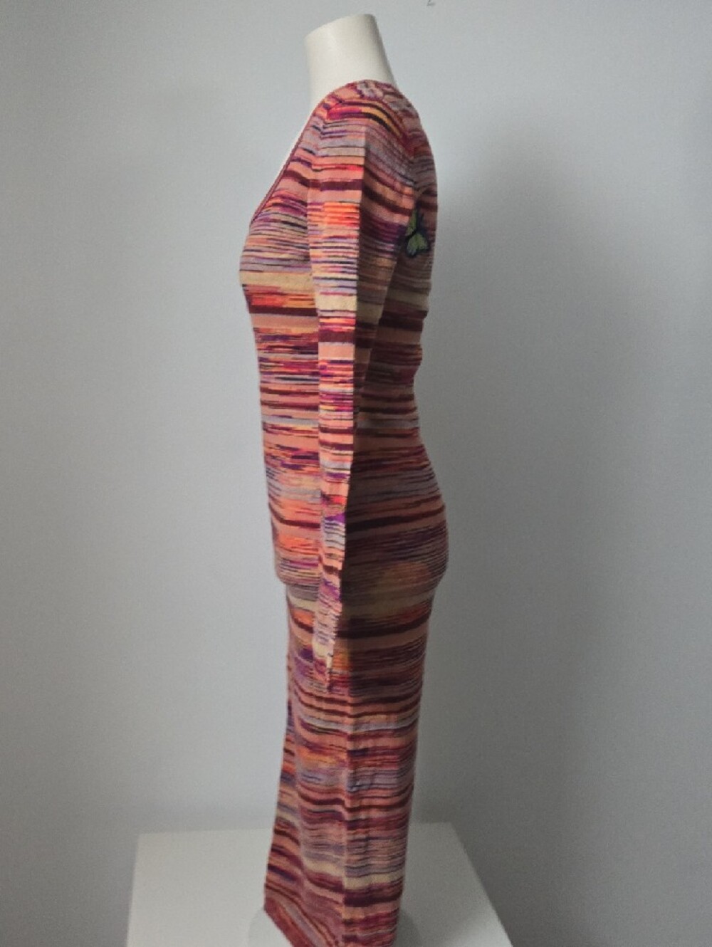 Refashioned Boho Bodycon Maxidress (M) - Picture 7 of 12
